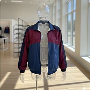 Lands' End Vintage Colorblock Windbreaker Jacket | Small (6-8)